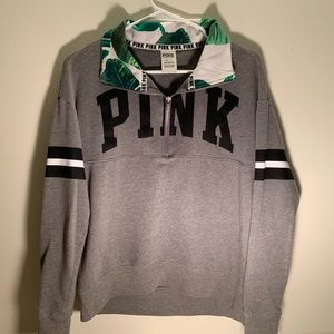 Victoria’s Secret PINK Quarter Zip Sweatshirt